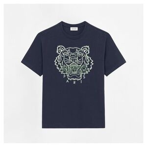 KENZO • Tiger Seasonal Relaxed T-Shirt in Midnight Blue